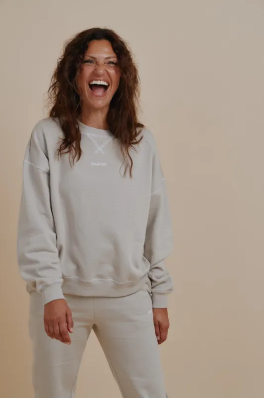 Avalanche Logo Sweatshirt Sand sold by Ivalo.com