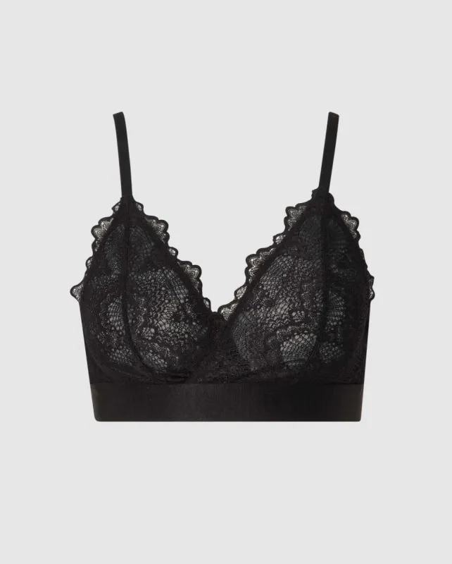 Lined Bralette Saboteur Black sold by Ivalo.com