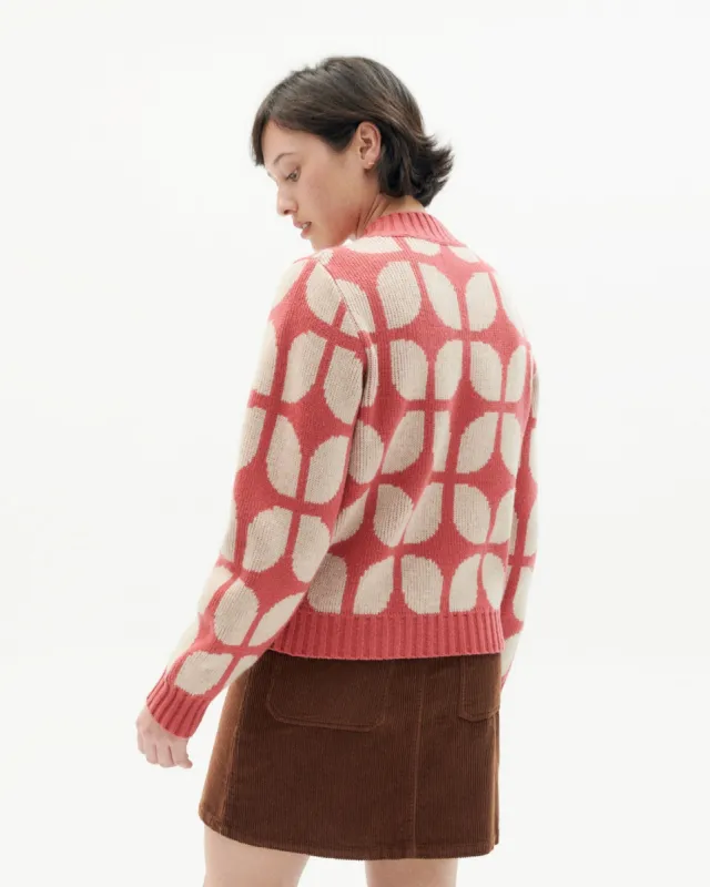 Ops Wool Sweater Pink Wallpaper sold by Ivalo.com