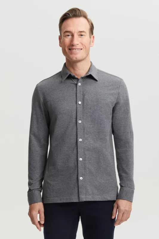 Hemmo Organic Cotton Jersey Shirt Grey sold by Ivalo.com