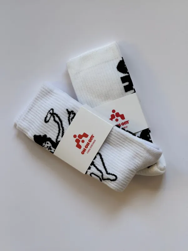 Double Pack Tennis Socks White sold by Ivalo.com