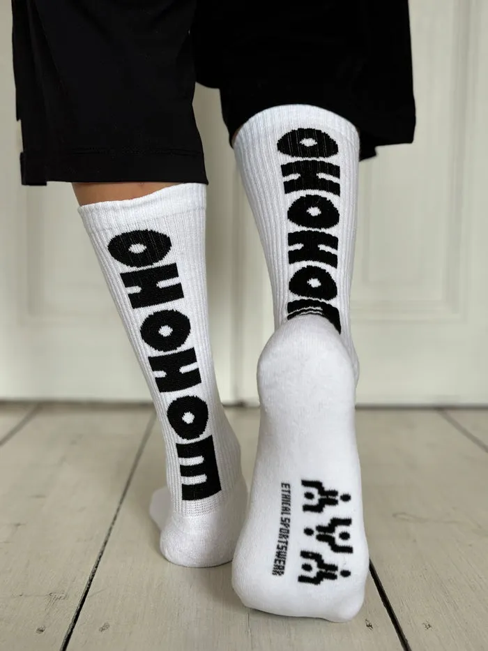 Logo Tennis Socks White sold by Ivalo.com product image thumbnail 3
