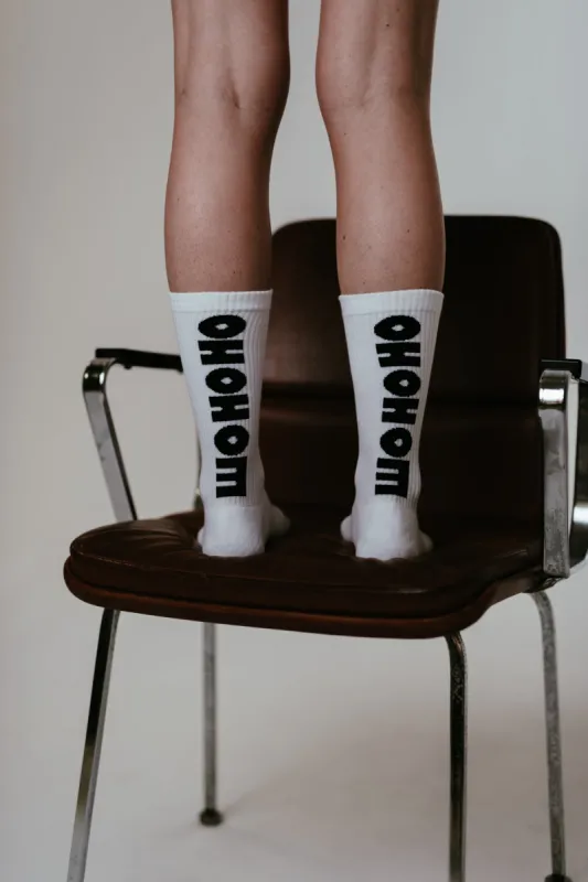 Logo Tennis Socks White sold by Ivalo.com
