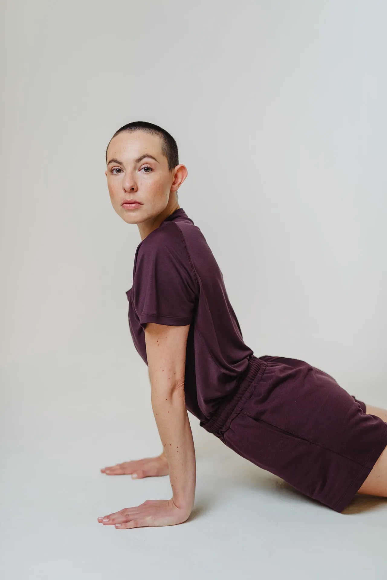 Relaxed Fit Tech T-Shirt Violet Black sold by Ivalo.com product image thumbnail 5