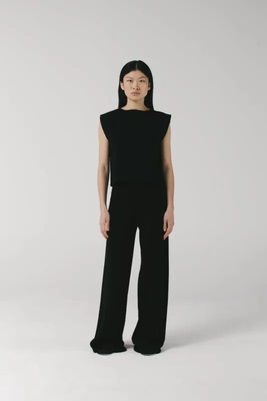 Merino Knitted Pants Black sold by Ivalo.com