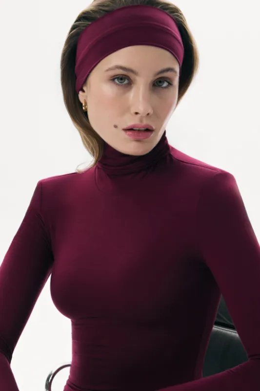 Saint Body Viscose Hairband Maroon Red sold by Ivalo.com