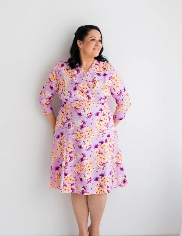 Pleated Dress Pelargonia Purple sold by Ivalo.com