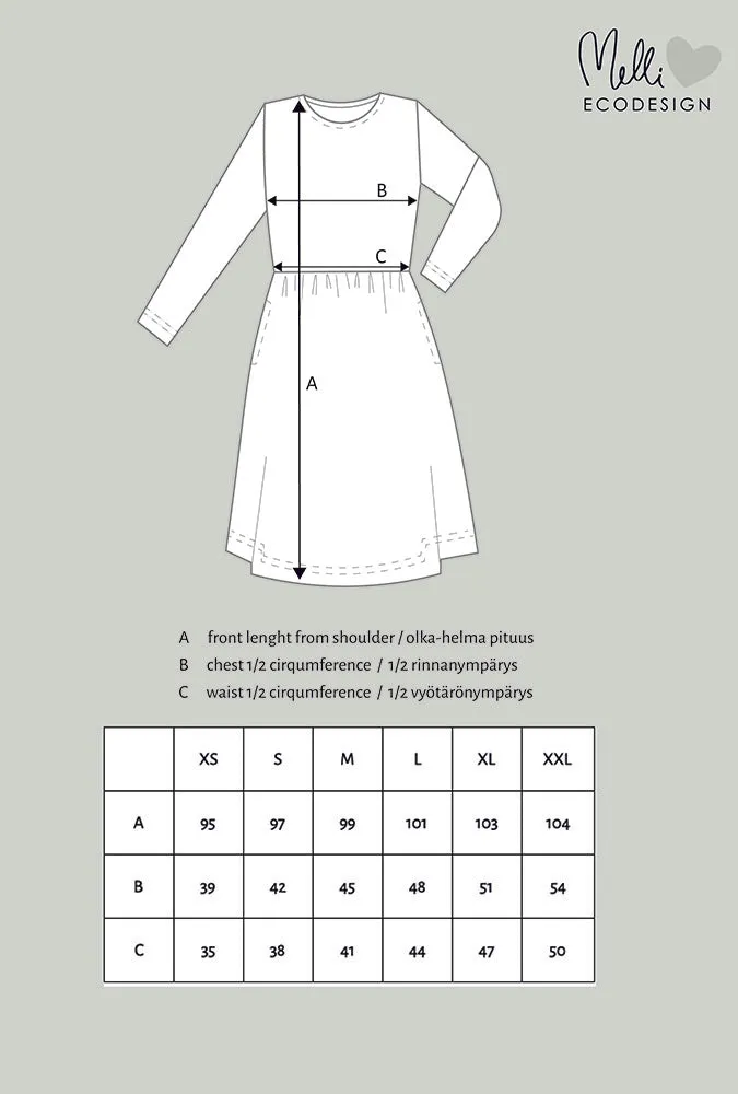 Pocketed Dress Aprikoosin Kukka Pink sold by Ivalo.com product image thumbnail 4