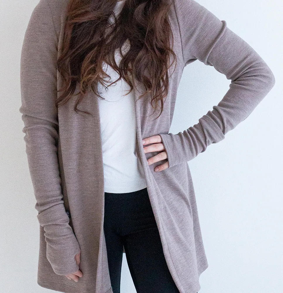 Melli EcoDesign Merino Wool Wrist Warmers Beige sold by Ivalo.com