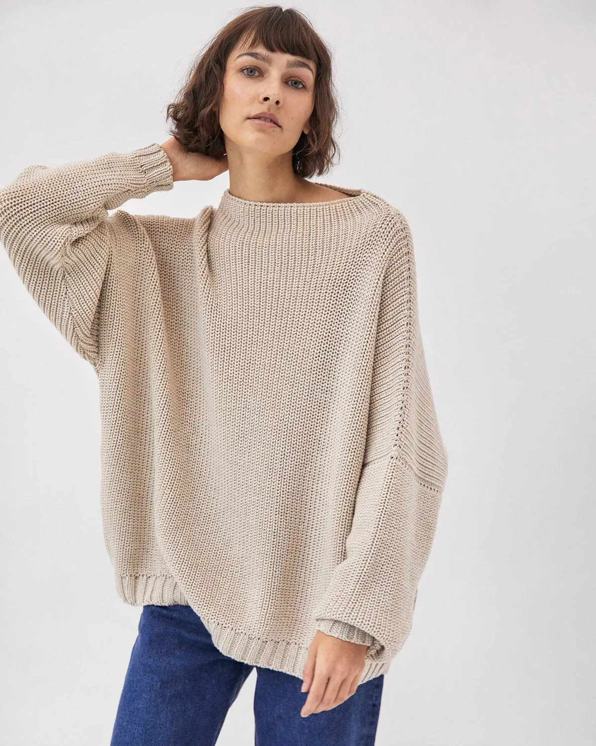 Laumės Merino Wool Sweater Beige sold by Ivalo.com product image thumbnail 2