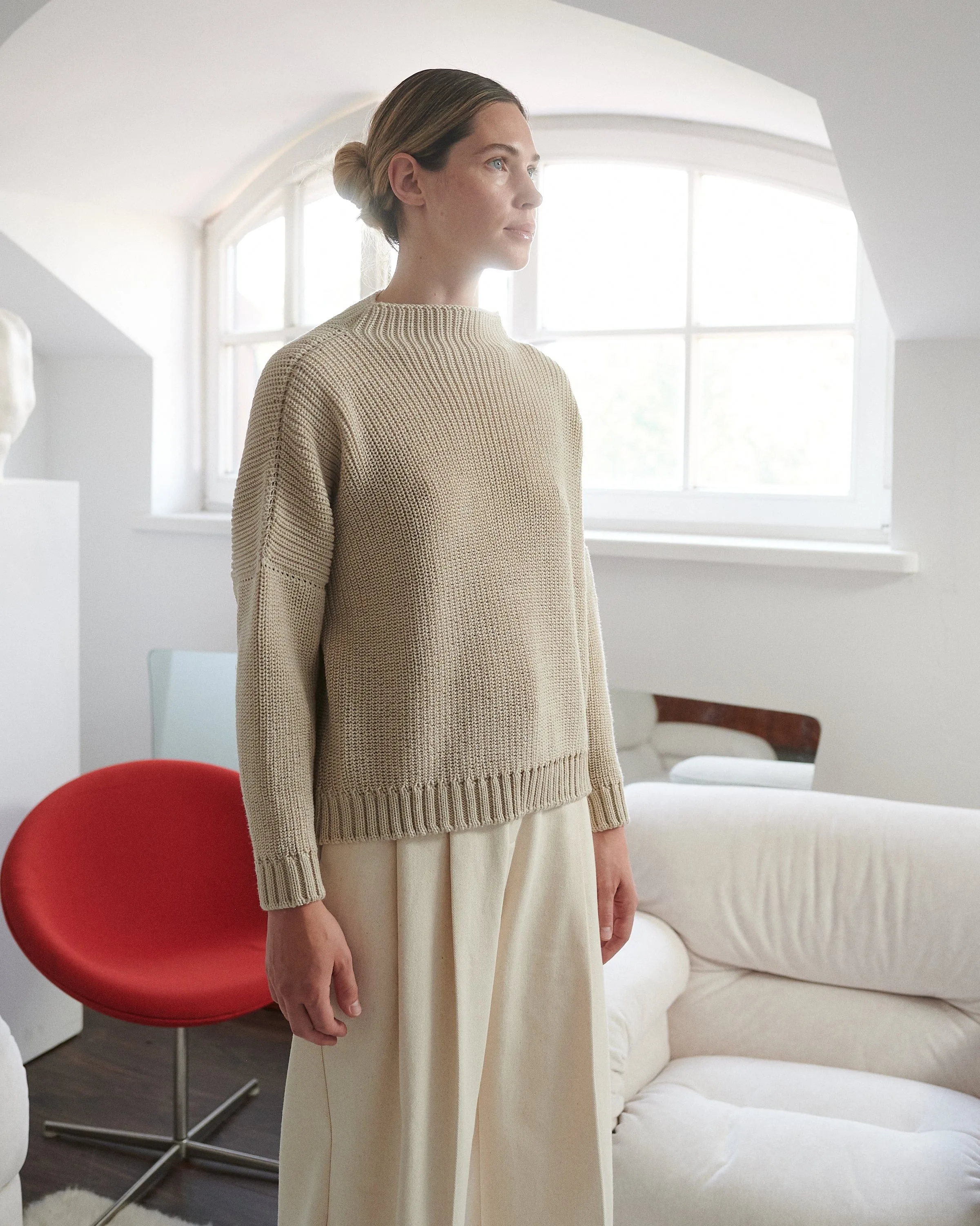 Laumės Merino Wool Sweater Beige sold by Ivalo.com product image thumbnail 5
