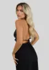 Bindi Sequins Halter Top Black sold by Ivalo.com