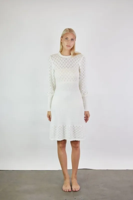 Lace Knitted Merino Wool Dress sold by Ivalo.com