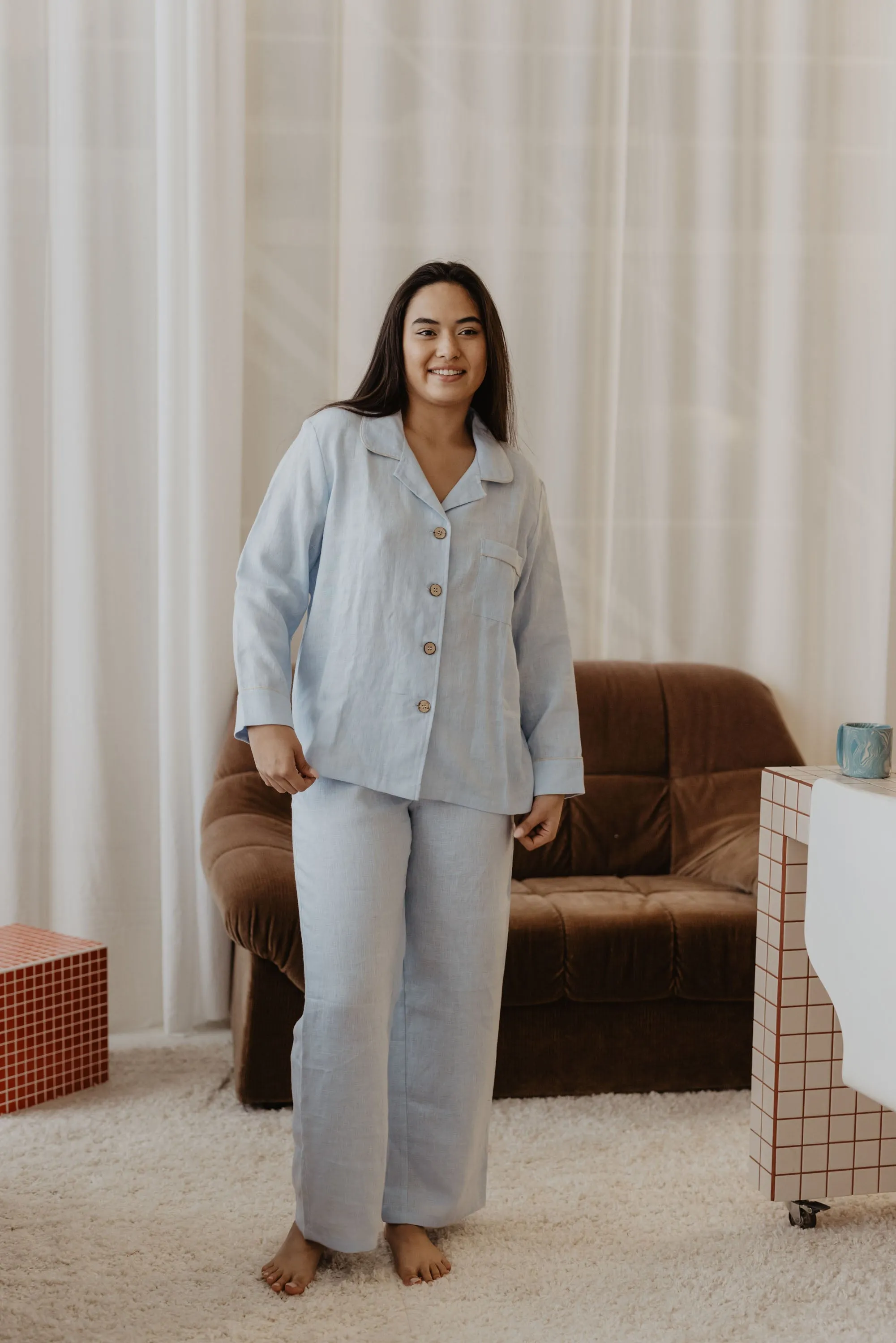 Pilnatis Linen Pyjama Set sold by Ivalo.com product image thumbnail 3