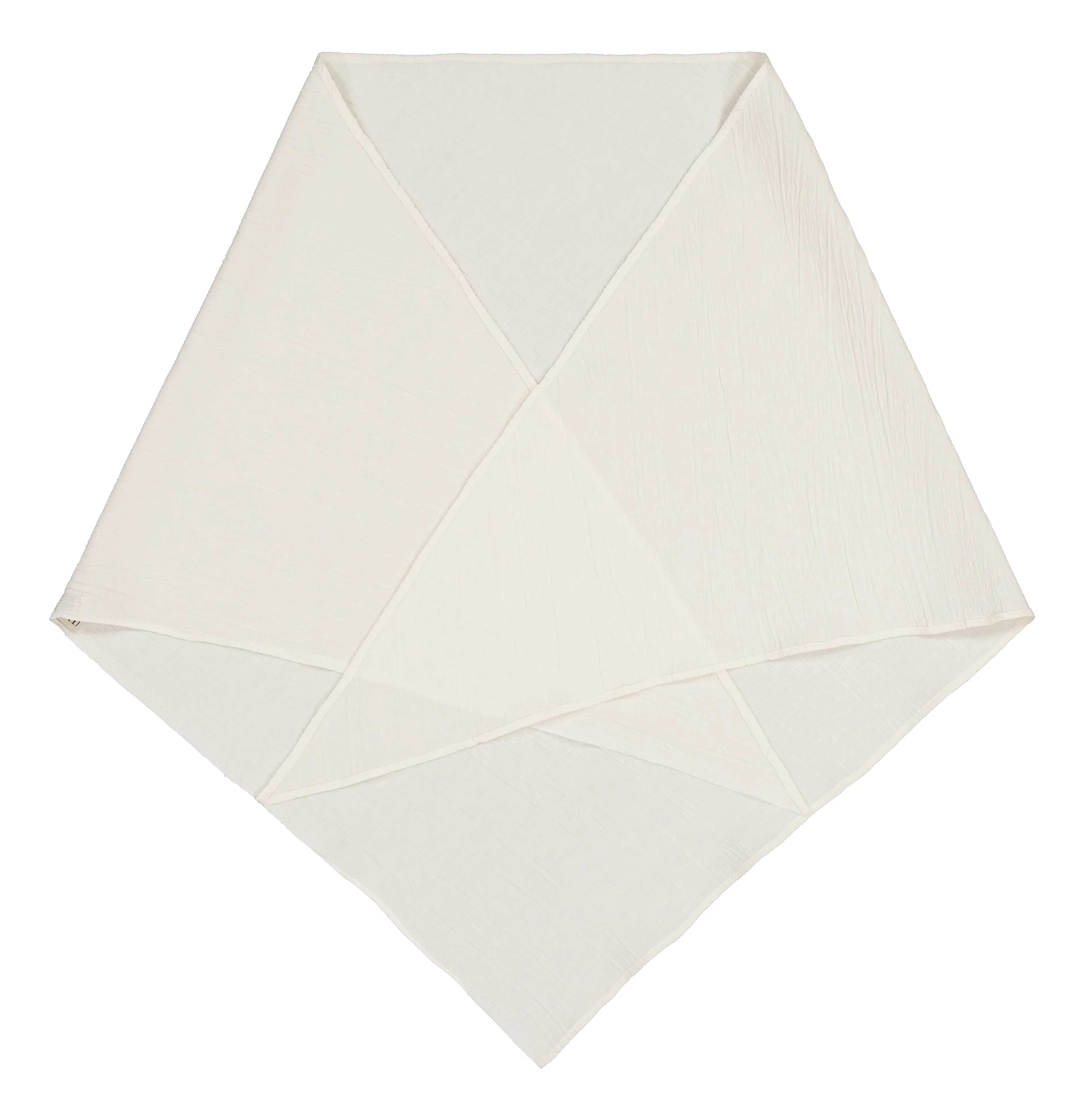 Maggholm Hemp-silk Triangle Scarf White sold by Ivalo.com