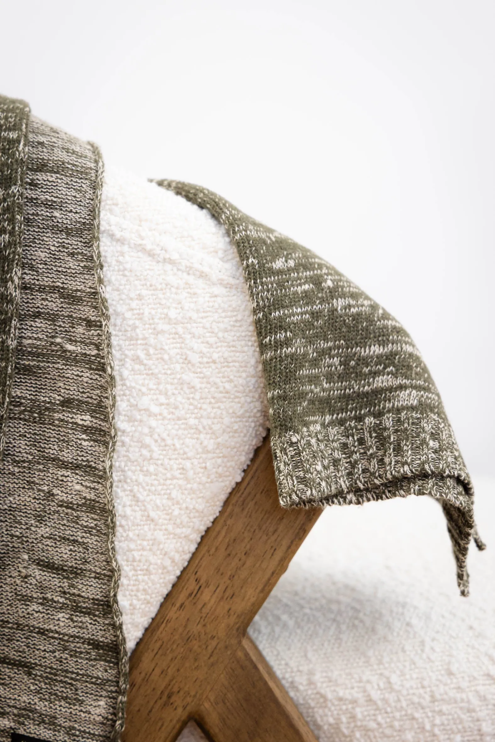 The Hemp & Wool Scarf Green sold by Ivalo.com product image thumbnail 5