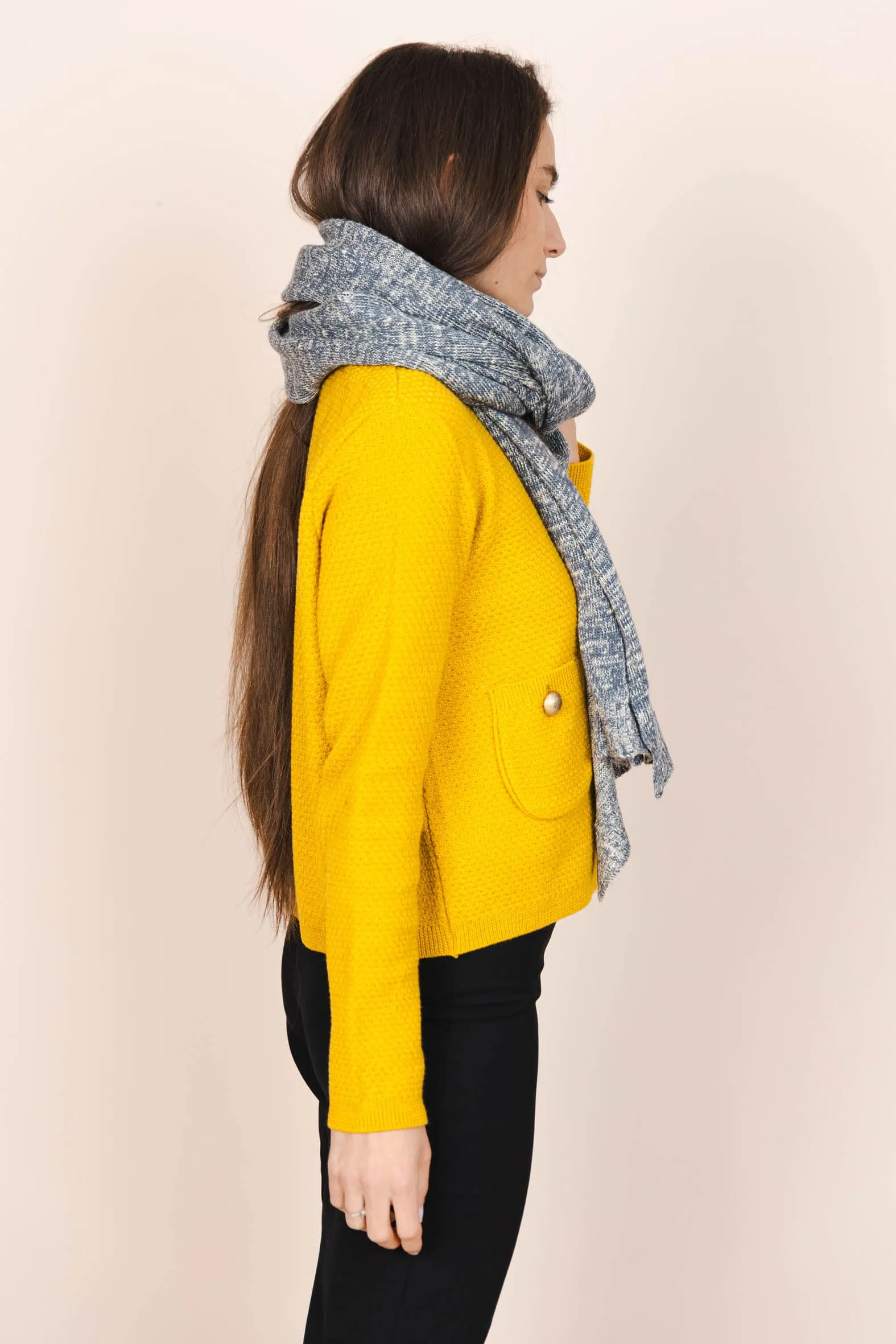 The Hemp & Wool Scarf Grey sold by Ivalo.com product image thumbnail 4