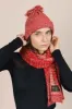 The Hemp & Wool Scarf  Red sold by Ivalo.com