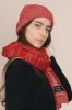 The Hemp & Wool Scarf  Red sold by Ivalo.com