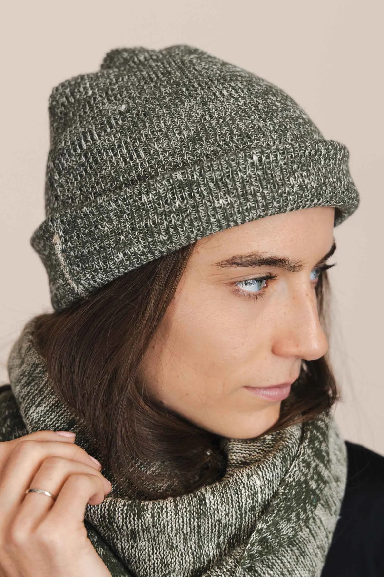The Hemp Wool Beanie Green sold by Ivalo.com product image thumbnail 2