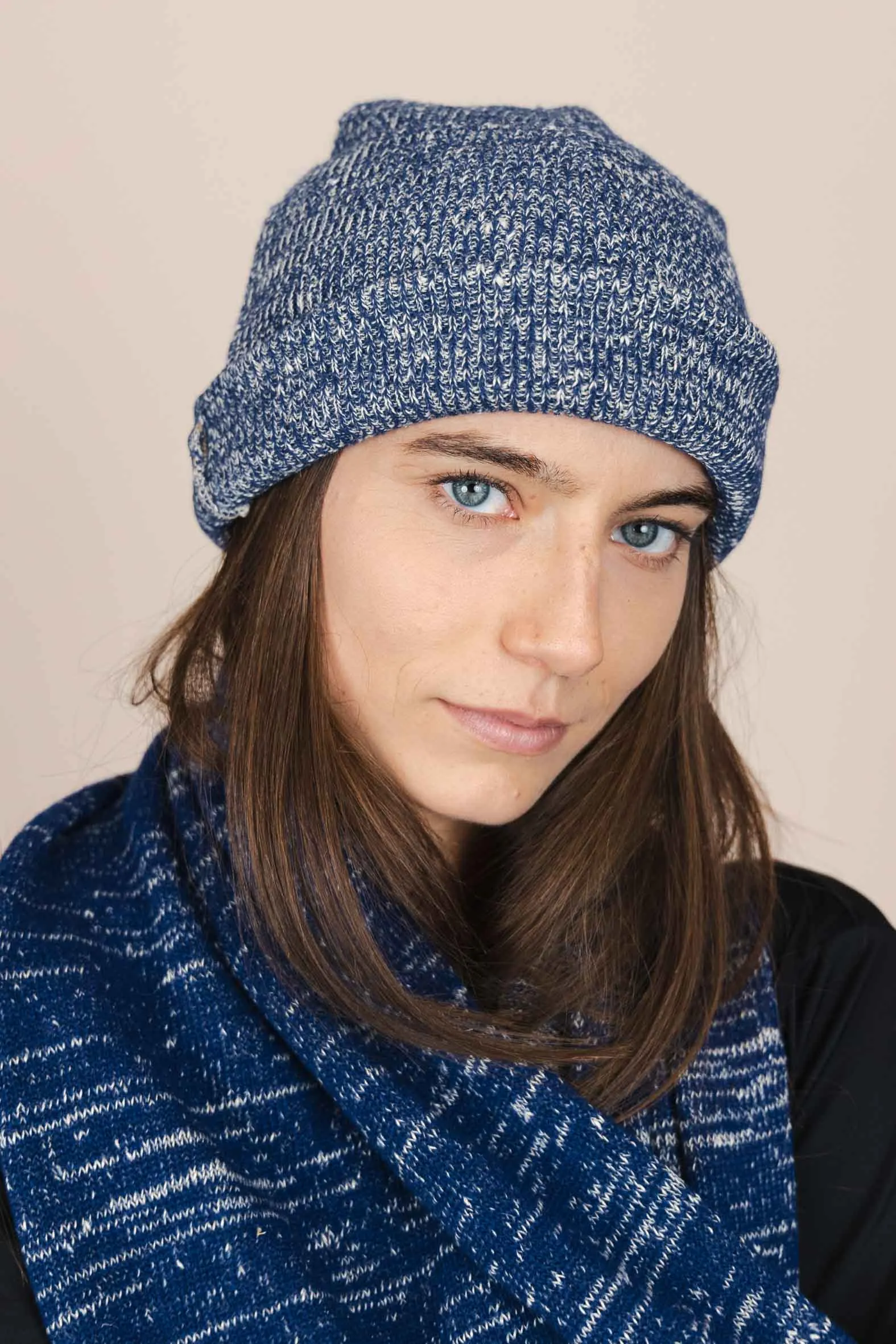 The Hemp Wool Beanie Blue sold by Ivalo.com product image thumbnail 2