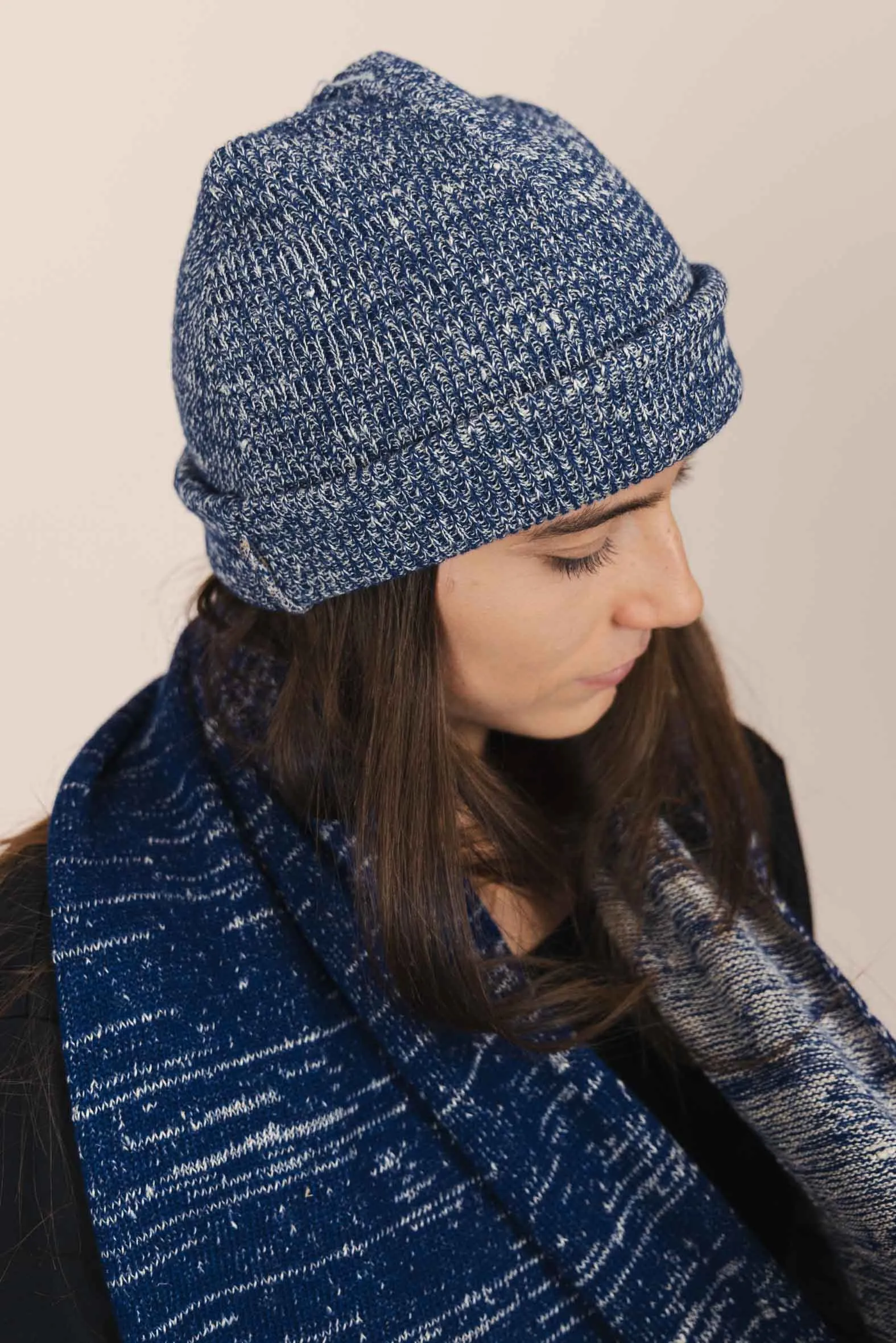 The Hemp Wool Beanie Blue sold by Ivalo.com product image thumbnail 5