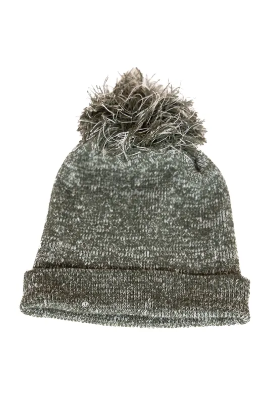 The Hemp Wool Bobble Beanie  Green sold by Ivalo.com
