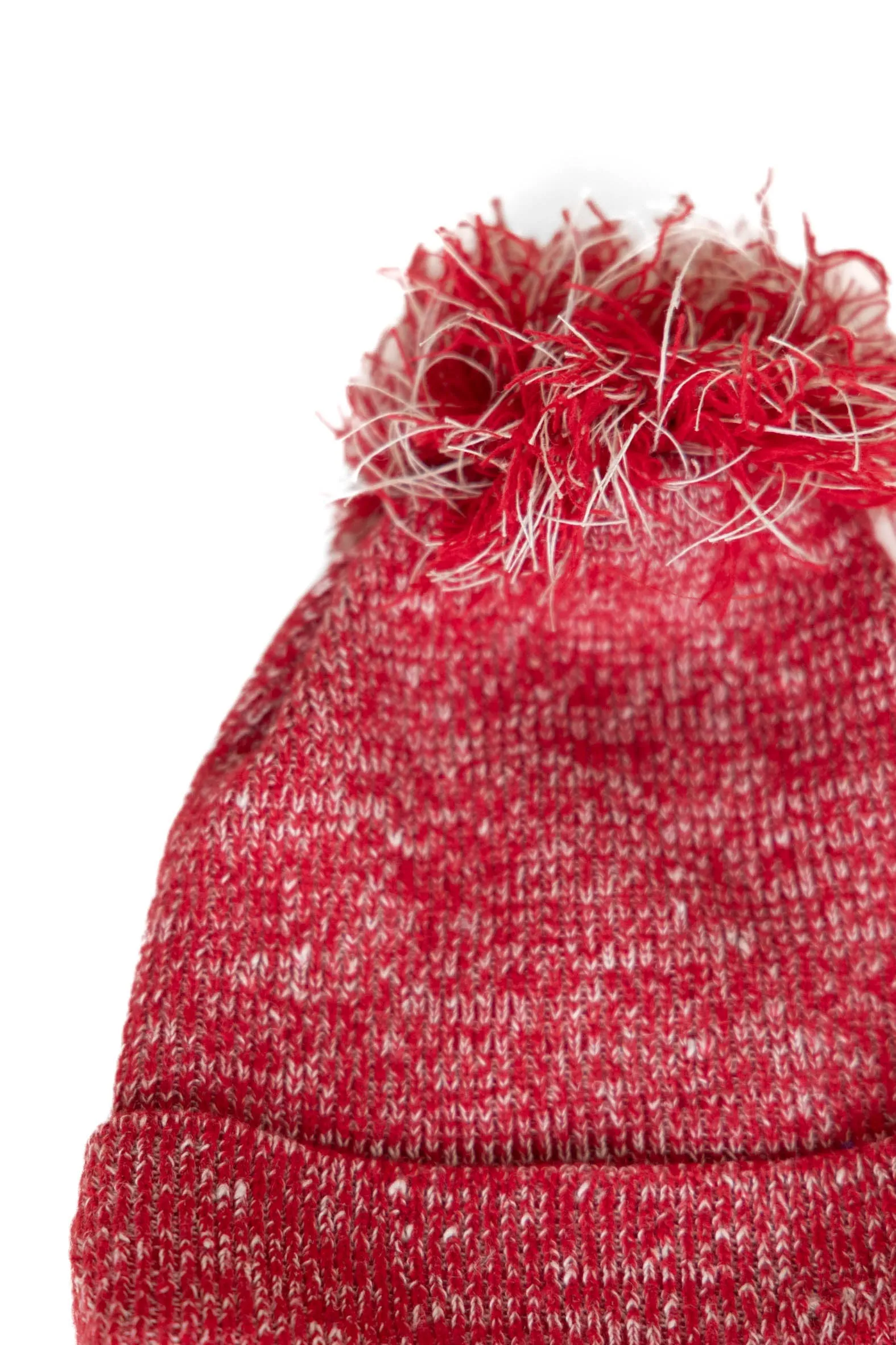 The Hemp Wool Bobble Beanie Red sold by Ivalo.com product image thumbnail 5