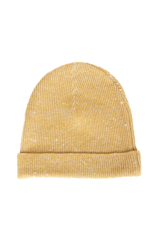 The Hemp Wool Beanie  Yellow sold by Ivalo.com