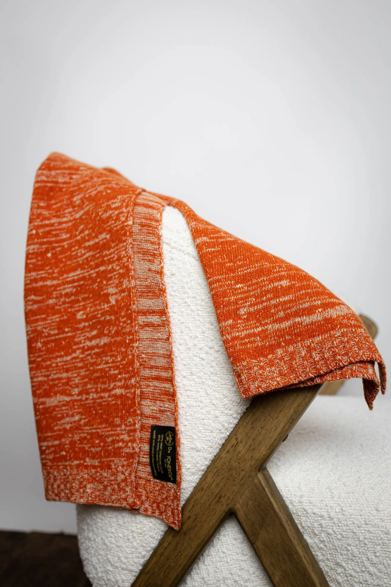 The Hemp & Wool Scarf Orange sold by Ivalo.com product image thumbnail 2