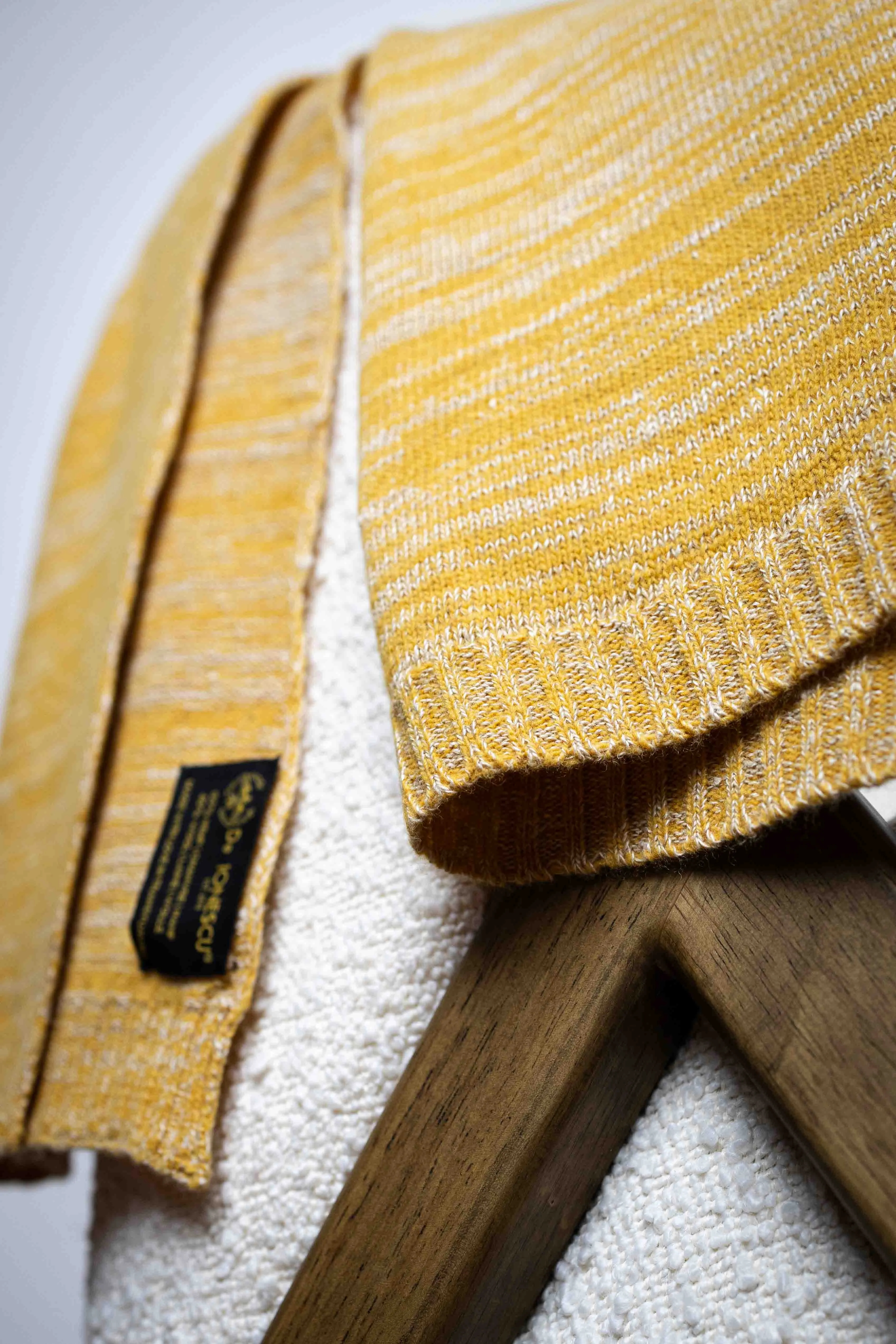 The Hemp & Wool Scarf Yellow sold by Ivalo.com product image thumbnail 4