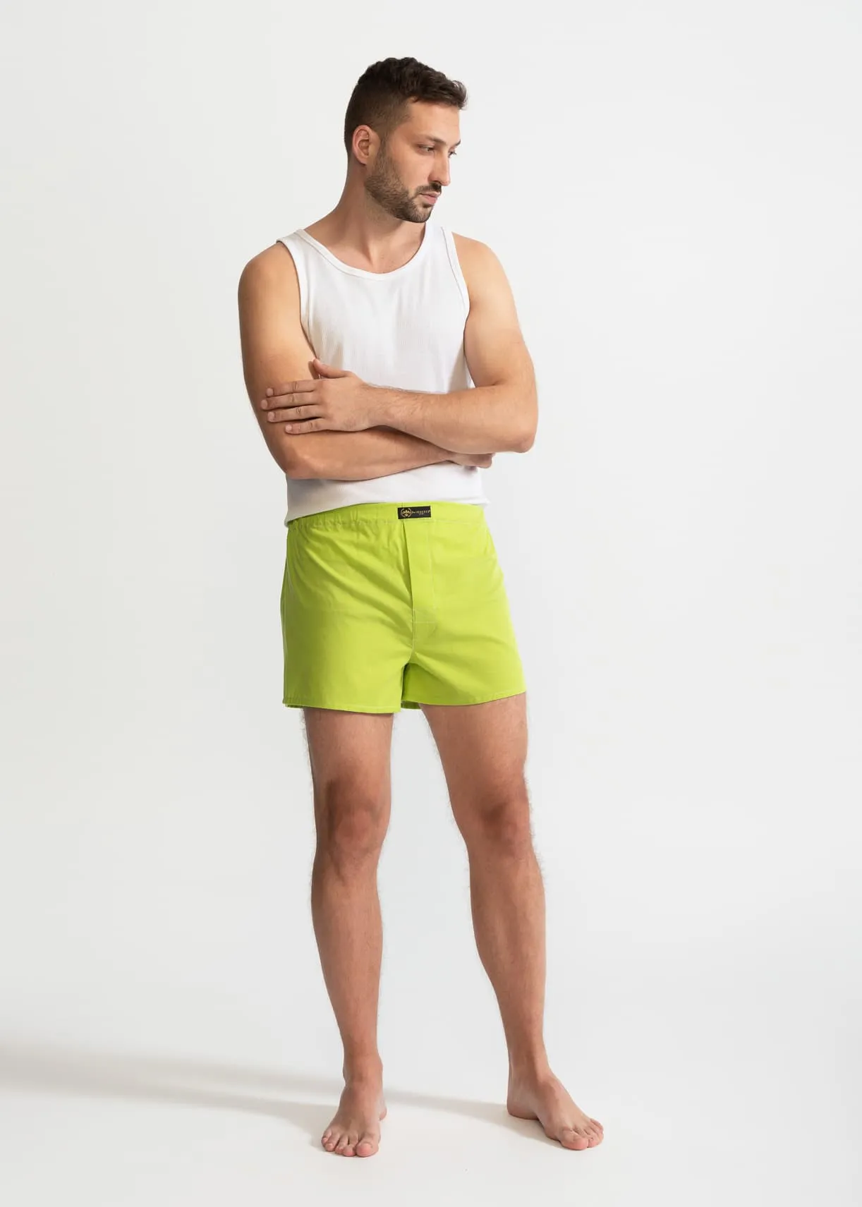 The Cotton Boxer Shorts Pistachio Green sold by Ivalo.com product image thumbnail 3
