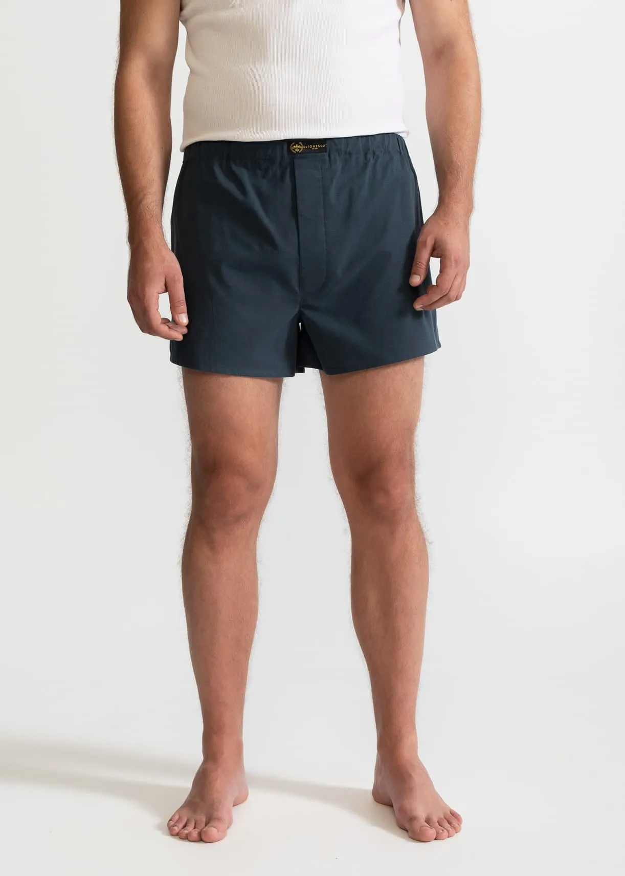 The Cotton Boxer Shorts Grey sold by Ivalo.com product image thumbnail 5