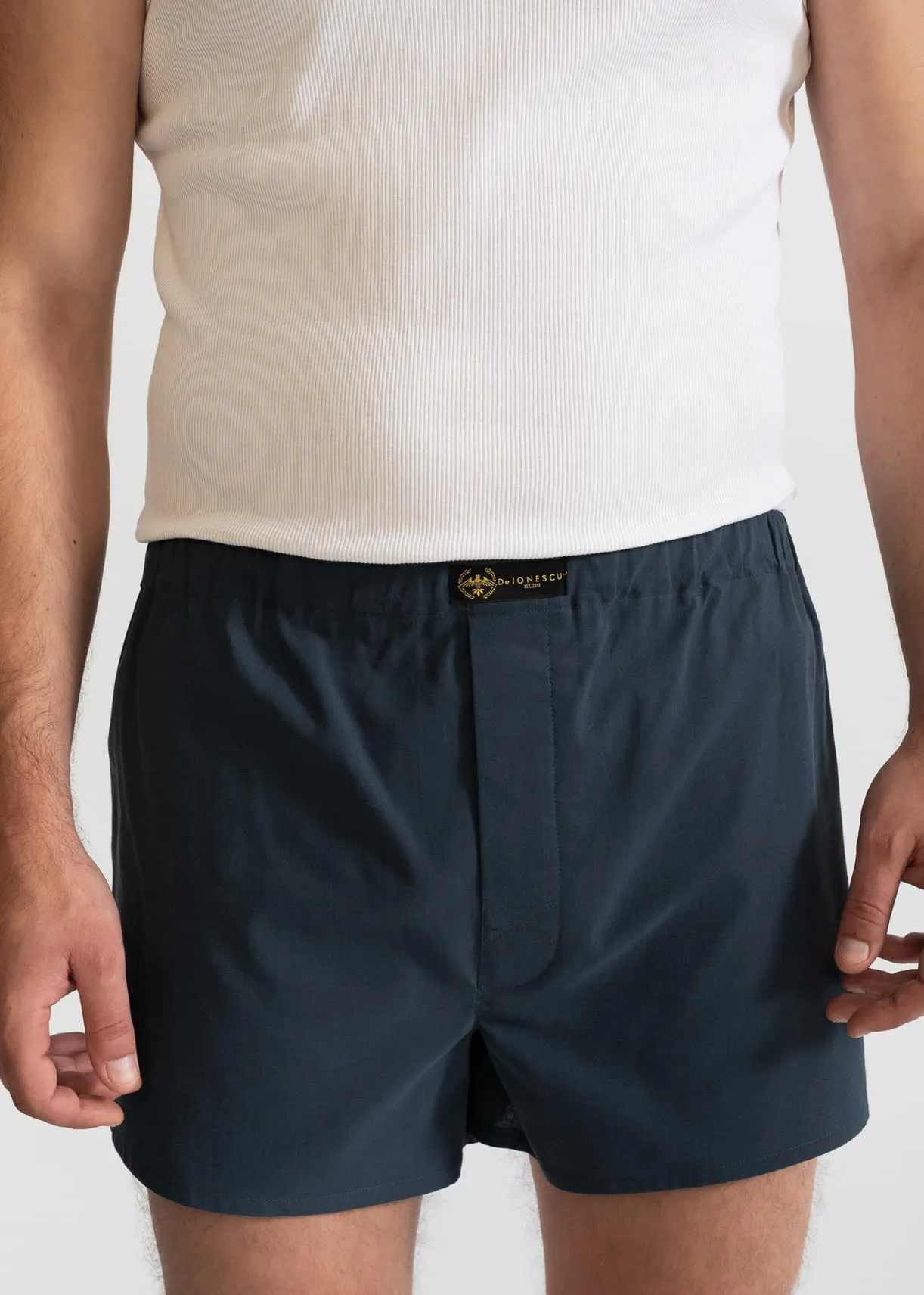 The Cotton Boxer Shorts Grey sold by Ivalo.com product image thumbnail 4