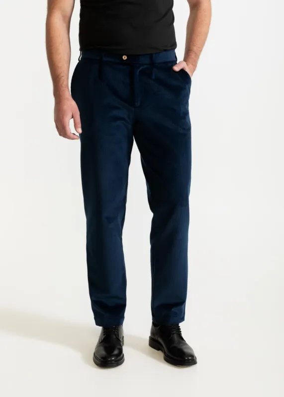 The Dacian Corduroy Trousers  Royal Blue sold by Ivalo.com