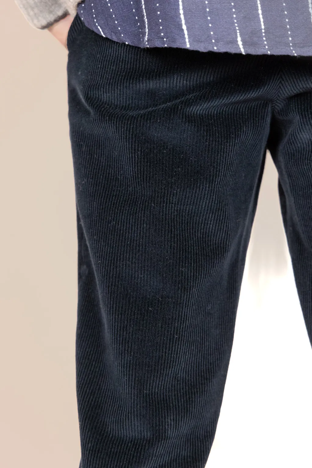 The Dacian Corduroy Trousers  Navy Blue sold by Ivalo.com product image thumbnail 3