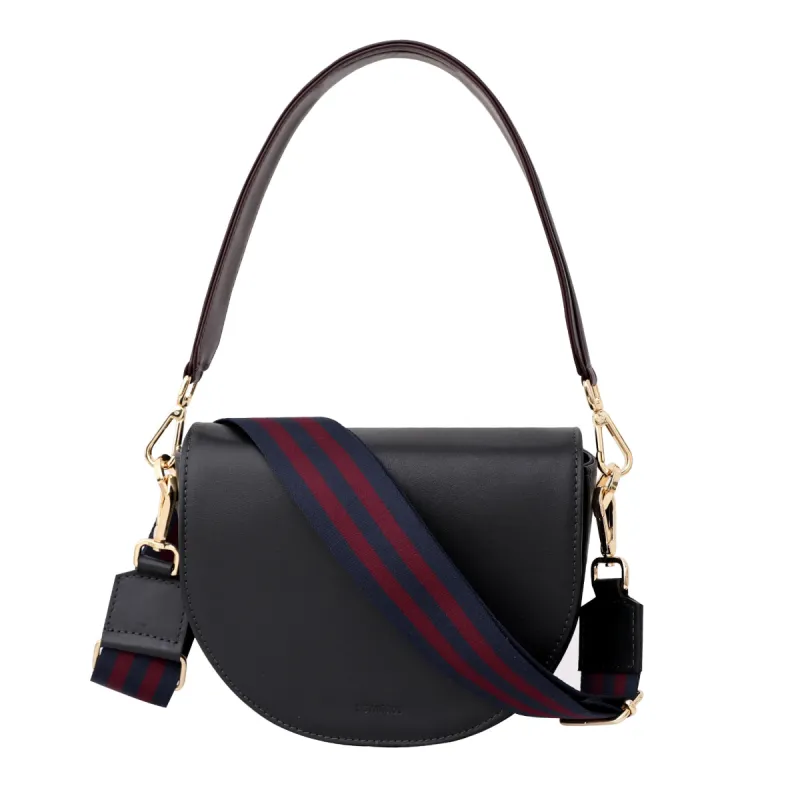 Half-Moon Duo Bag No. 405 Black sold by Ivalo.com