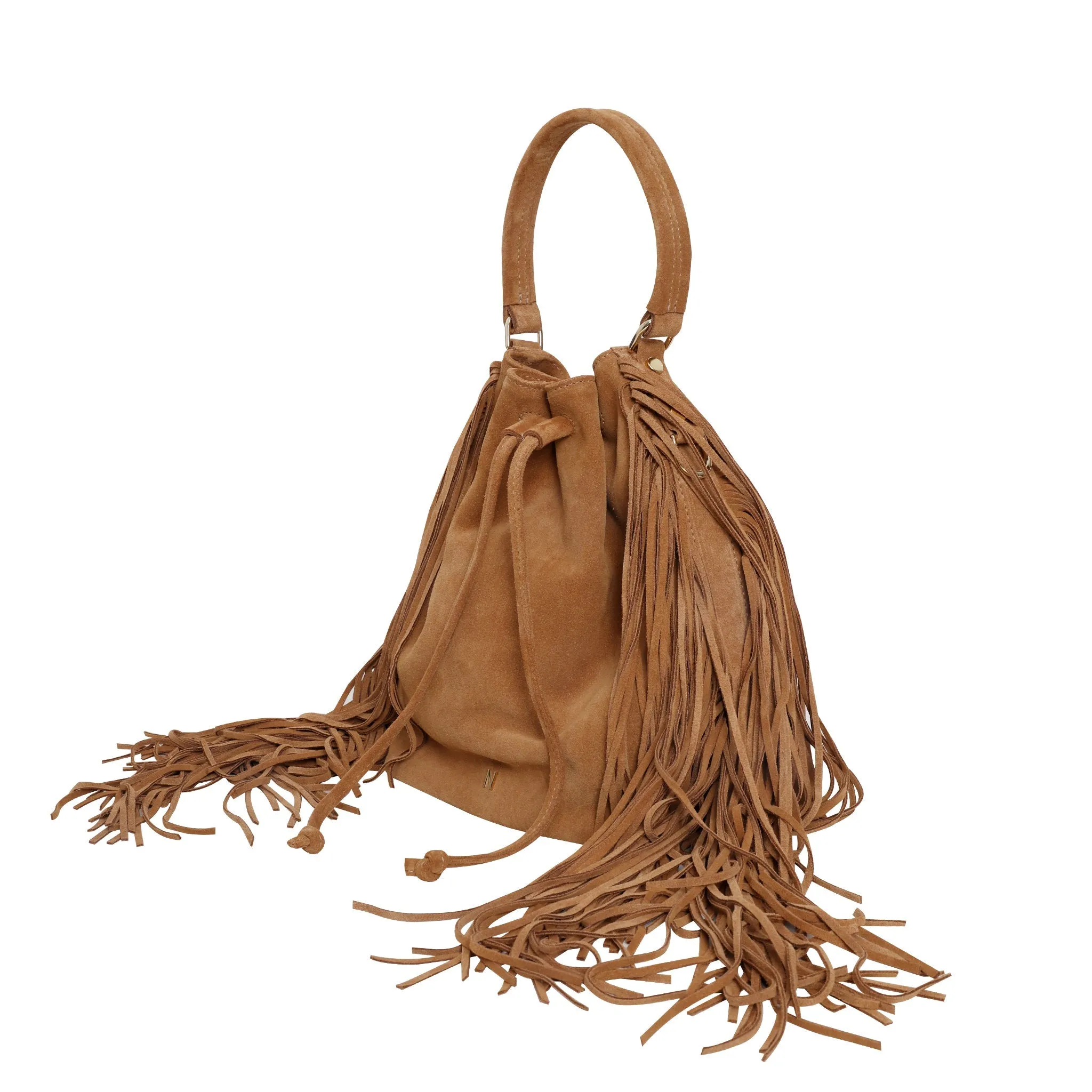 Fringe Bag No. 201 Suede Brown sold by Ivalo.com product image thumbnail 2