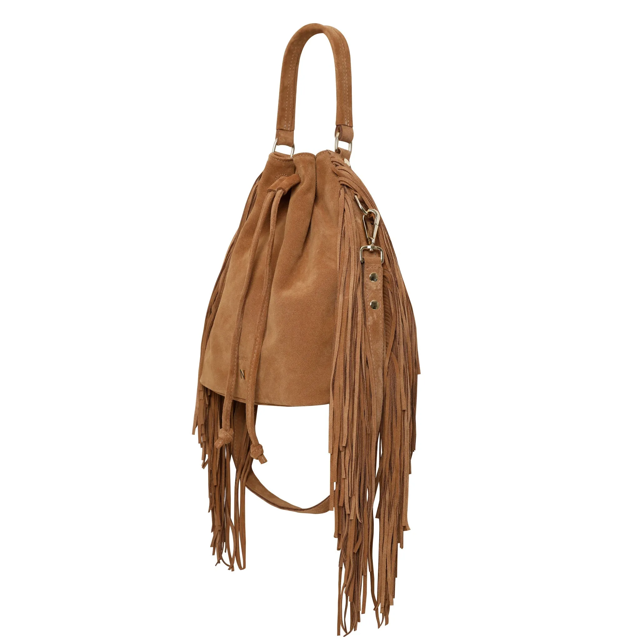 Fringe Bag No. 201 Suede Brown sold by Ivalo.com product image thumbnail 3
