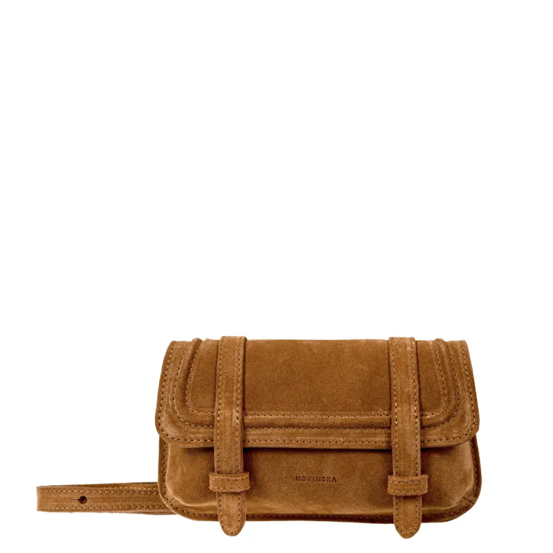 Belt Bag Mini No. 108 Suede Brown made by Ivalo.com