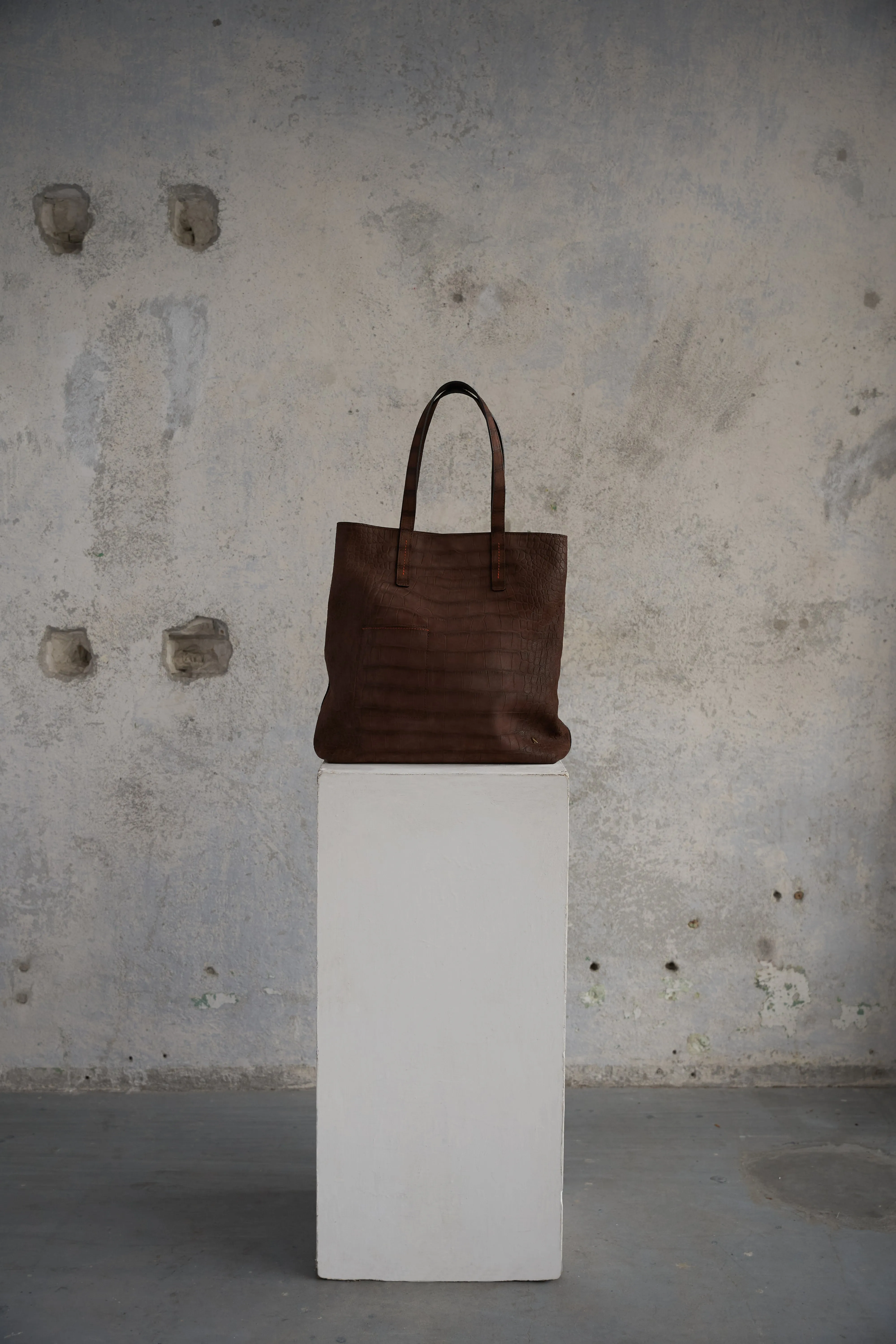 No. 266 Shopper Bag Croco Brown sold by Ivalo.com product image thumbnail 4