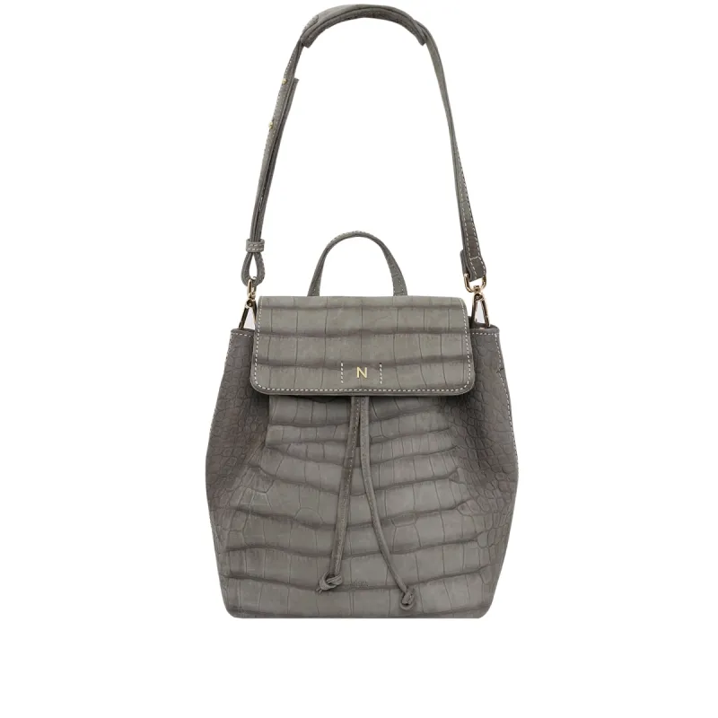 Backpack No. 222 Nubuck Grey sold by Ivalo.com