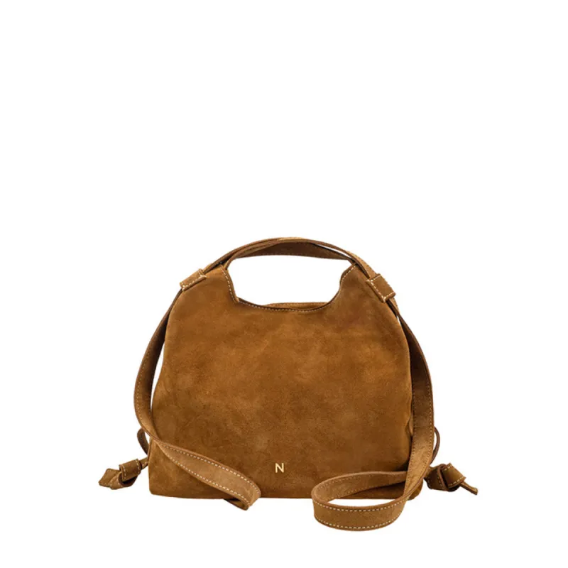 No. 306 2in1 Backpack-Bag Suede Brown sold by Ivalo.com