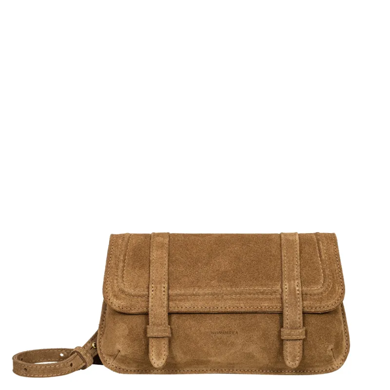 Belt Bag Bis No. 108 Suede Brown sold by Ivalo.com