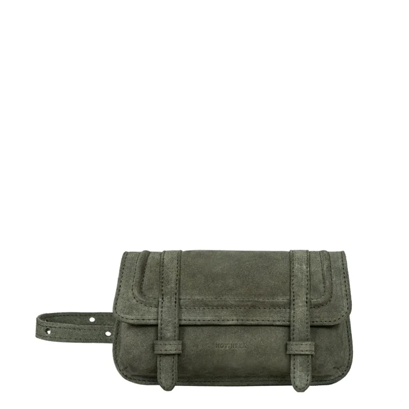 Belt Bag Mini No. 108 Suede Green sold by Ivalo.com