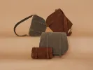 Belt Bag Mini No. 108 Suede Green sold by Ivalo.com