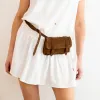 Belt Bag Mini No. 108 Suede Green sold by Ivalo.com