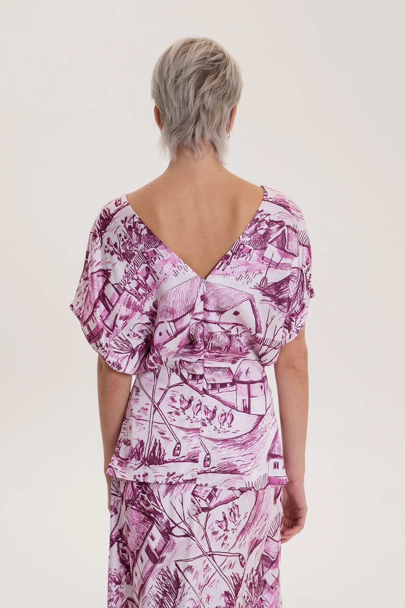 Karaj Drop Waist Top Farm Pink sold by Ivalo.com product image thumbnail 2