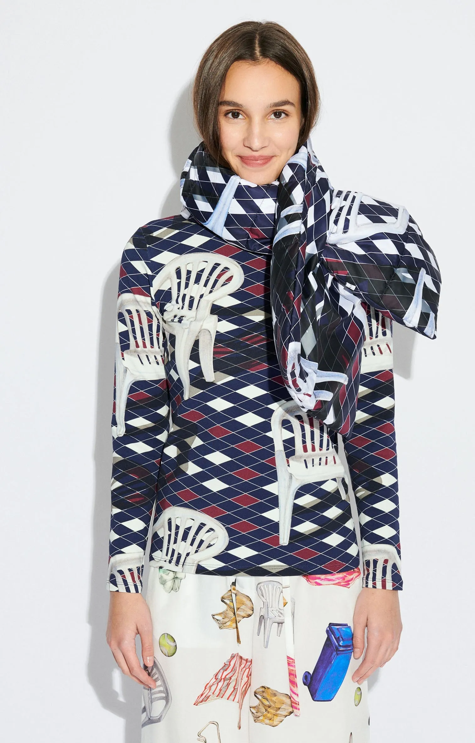 Kitzbühel Puffer Scarf Chairs sold by Ivalo.com product image thumbnail 2