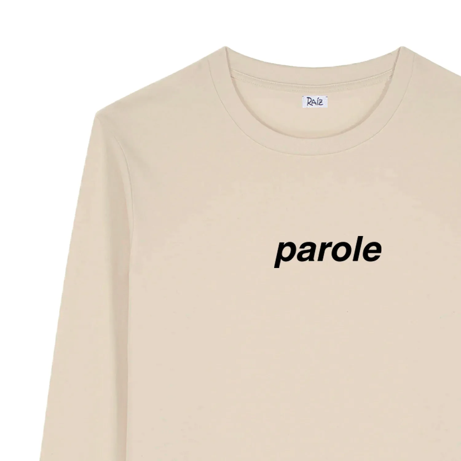 Parole Long Sleeve T-Shirt Beige sold by Ivalo.com product image thumbnail 3